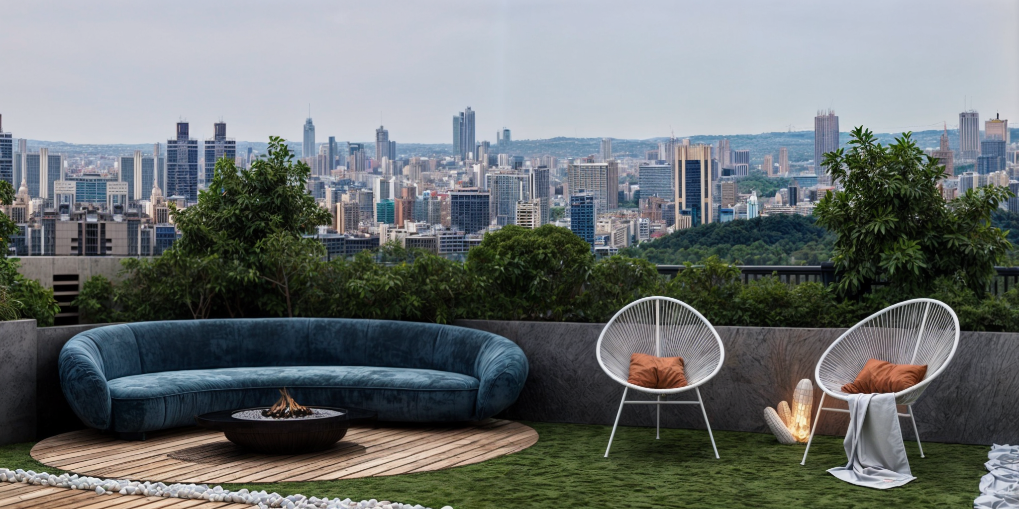 ROOF GARDEN PRIVATE VILLA @MOSTQBAL CITY-4