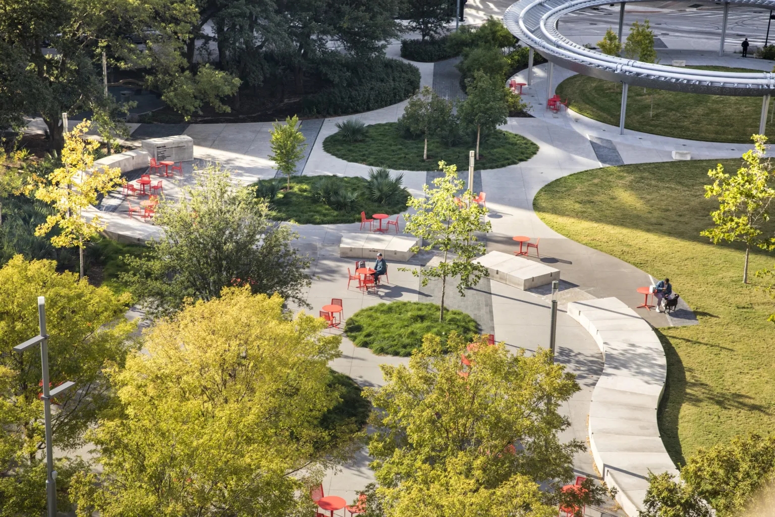 达拉斯太平洋广场丨美国达拉斯丨HKS 建筑事务所,SWA 达拉斯工作室-26