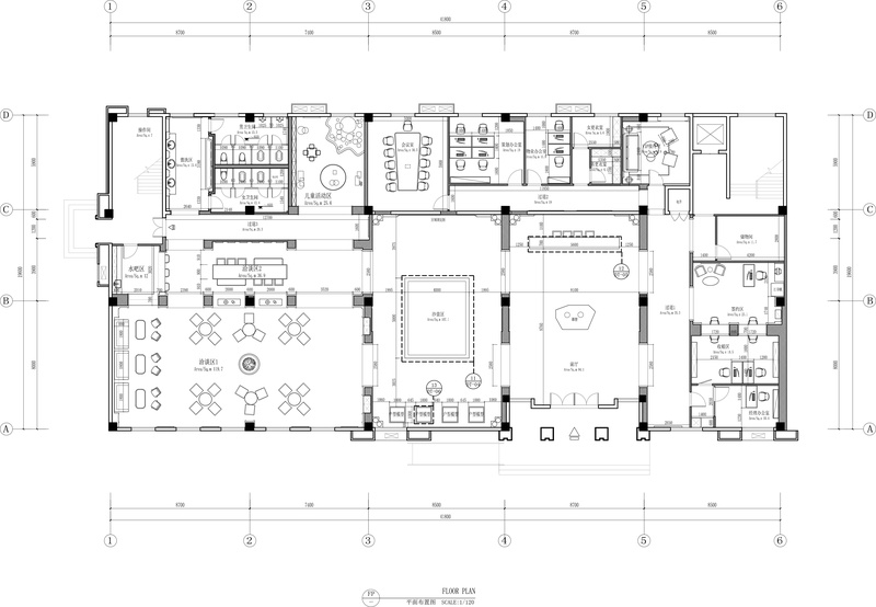广安紫云台售楼部 | 美式大都会风格的空间演绎-25