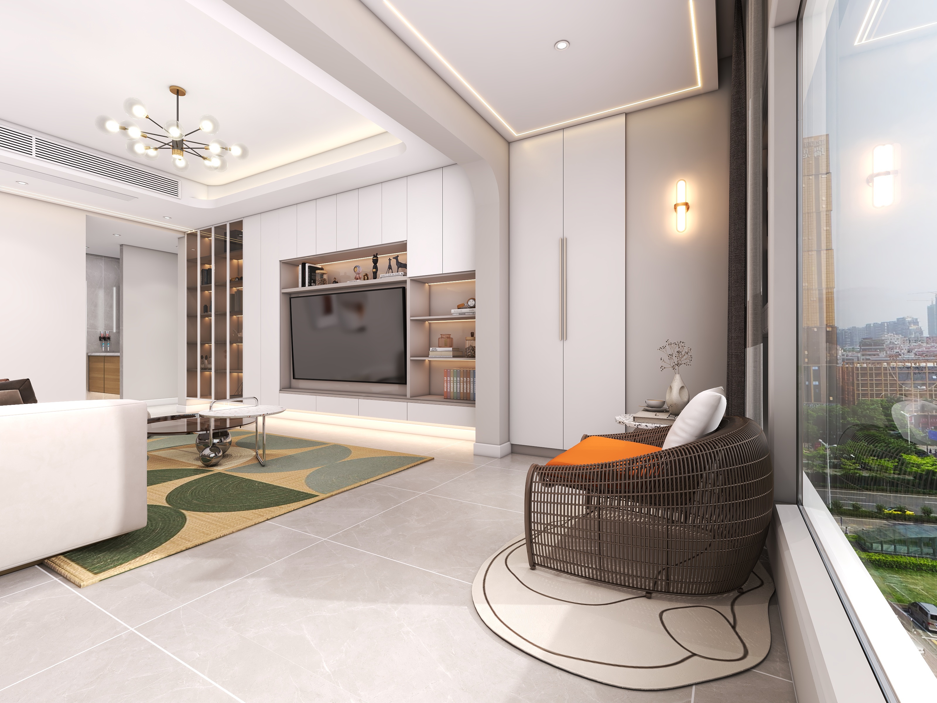 重庆招商雍璟城-璟轩（145平方现代简约四居室）-38