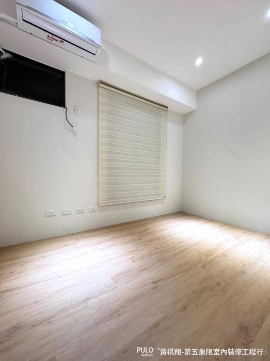 SPC石塑地板高雄21坪中古屋装潢项目丨中国高雄丨第五象限室内装修工程行-29