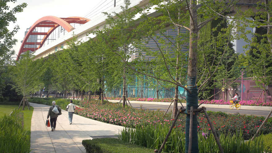 凯旋南路桥下空间 活力热点丨中国上海丨VIA维亚景观-92