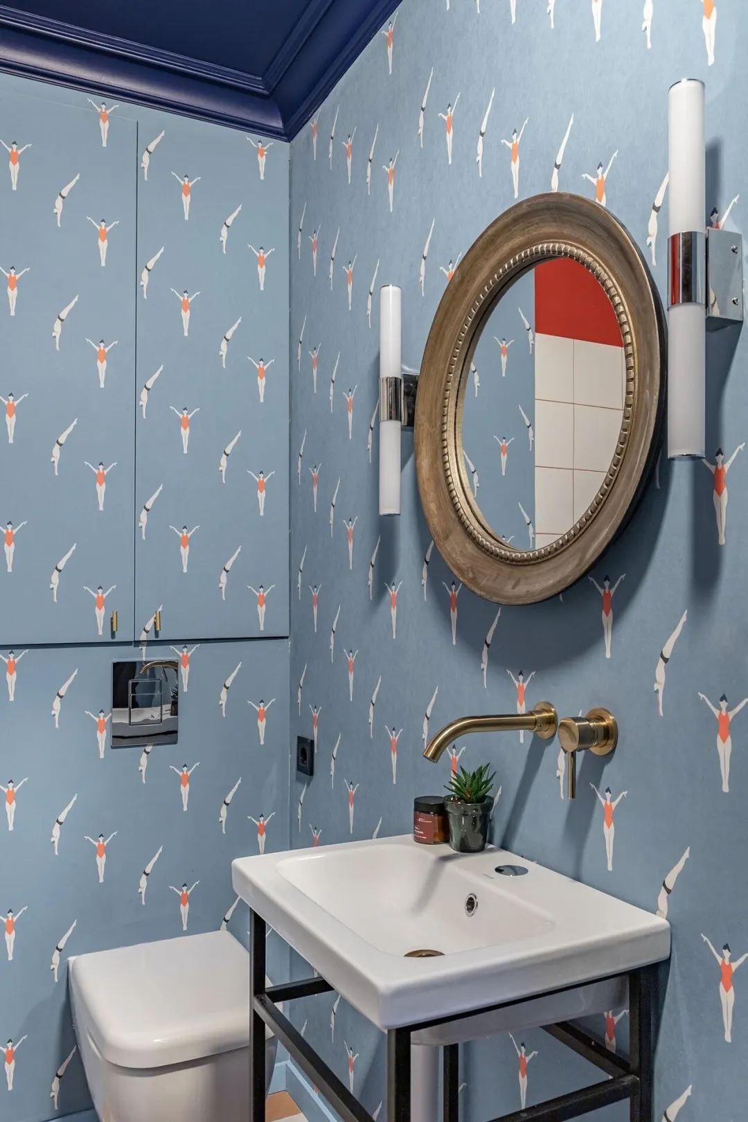 33㎡一居室中性色调艺术空间丨Anna Bereznyak-26