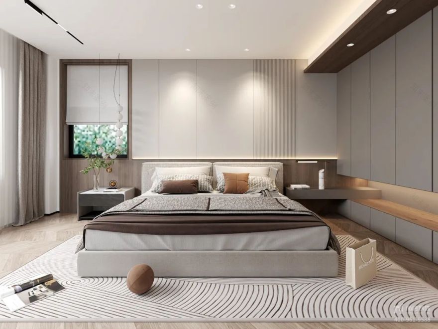 阳光花园现代中式家居设计丨上海尚层别墅装饰-65