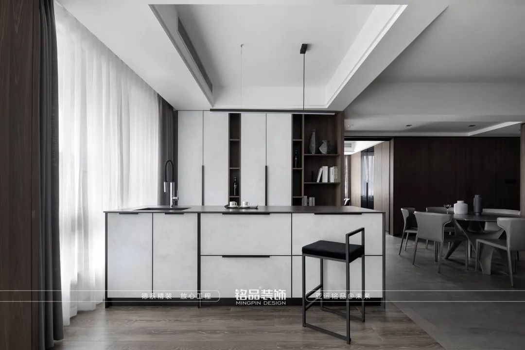 工业风家居典范 · 深灰岩值之美丨中国杭州丨铭品装饰-26