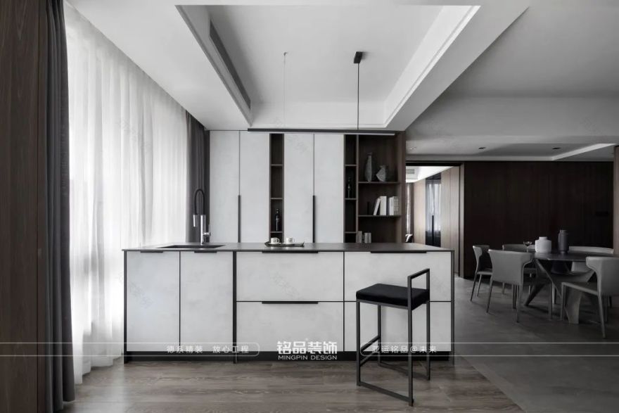 工业风家居典范 · 深灰岩值之美丨中国杭州丨铭品装饰-26