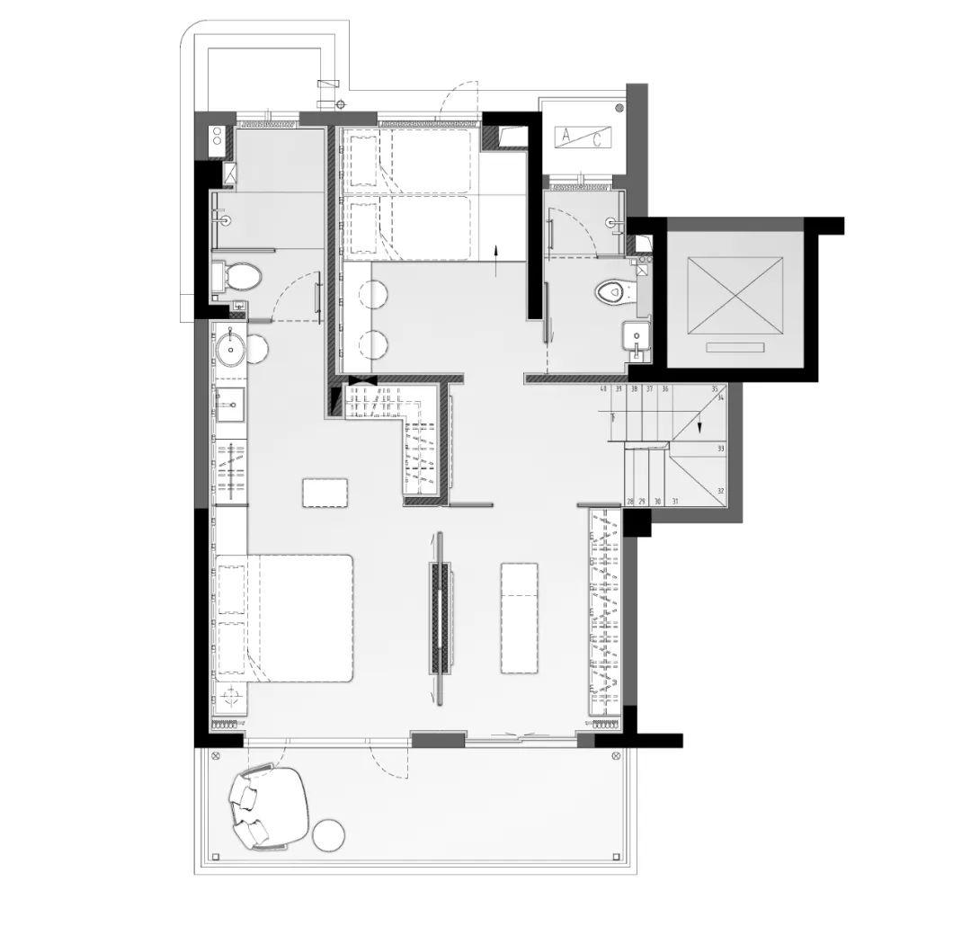 无锡旭辉铂宸府叠墅样板间丨中国无锡丨SNP 尚诺柏纳设计-36