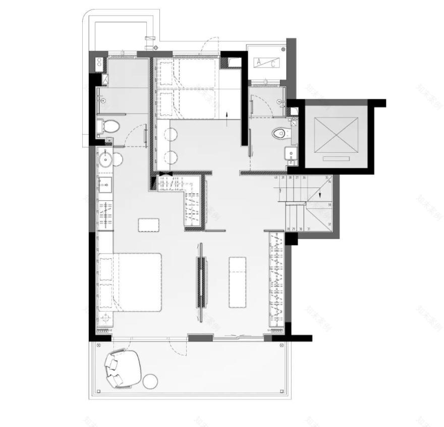 无锡旭辉铂宸府叠墅样板间丨中国无锡丨SNP 尚诺柏纳设计-36