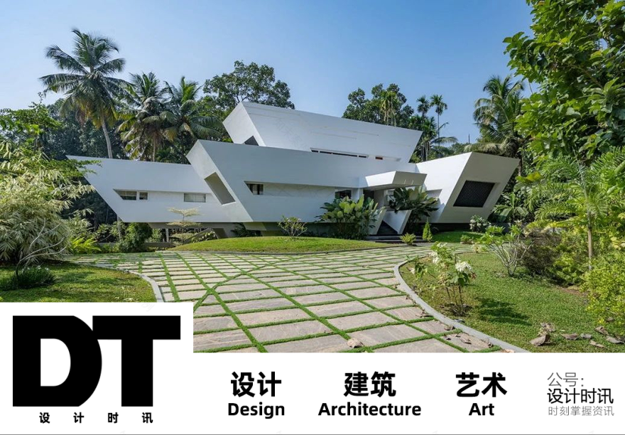 印度未来主义悬臂屋丨S Squared Architects-0