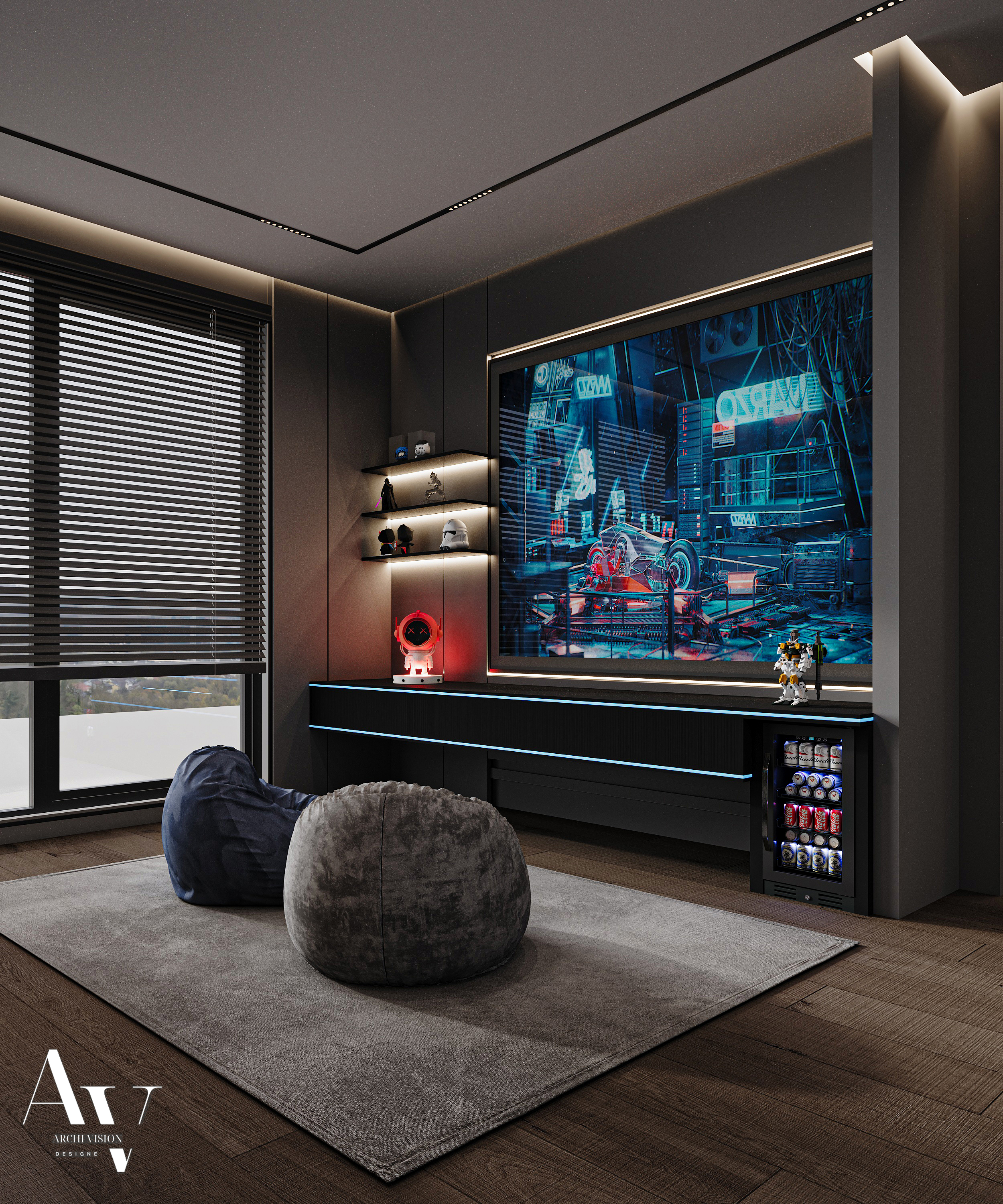 电竞房丨卡塔尔丨archivision studio-15