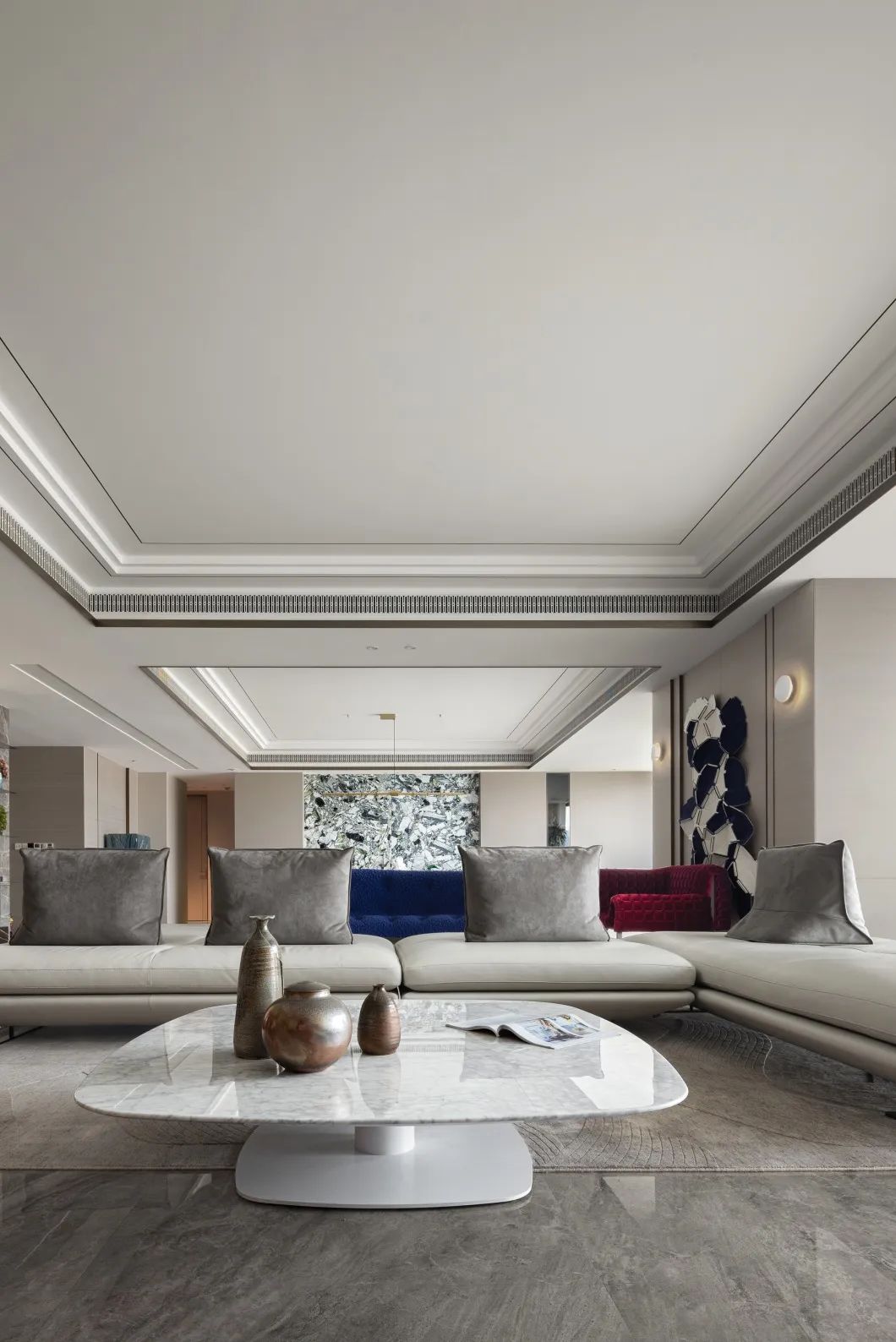 都市理想家,现代轻奢风大平层设计案例解析丨布尔空间设计-169