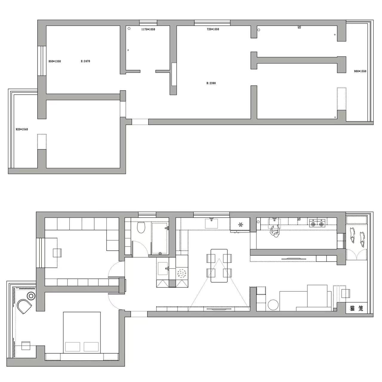 老破小改造的极简的家丨中国北京丨NOTHING DESIGN-40