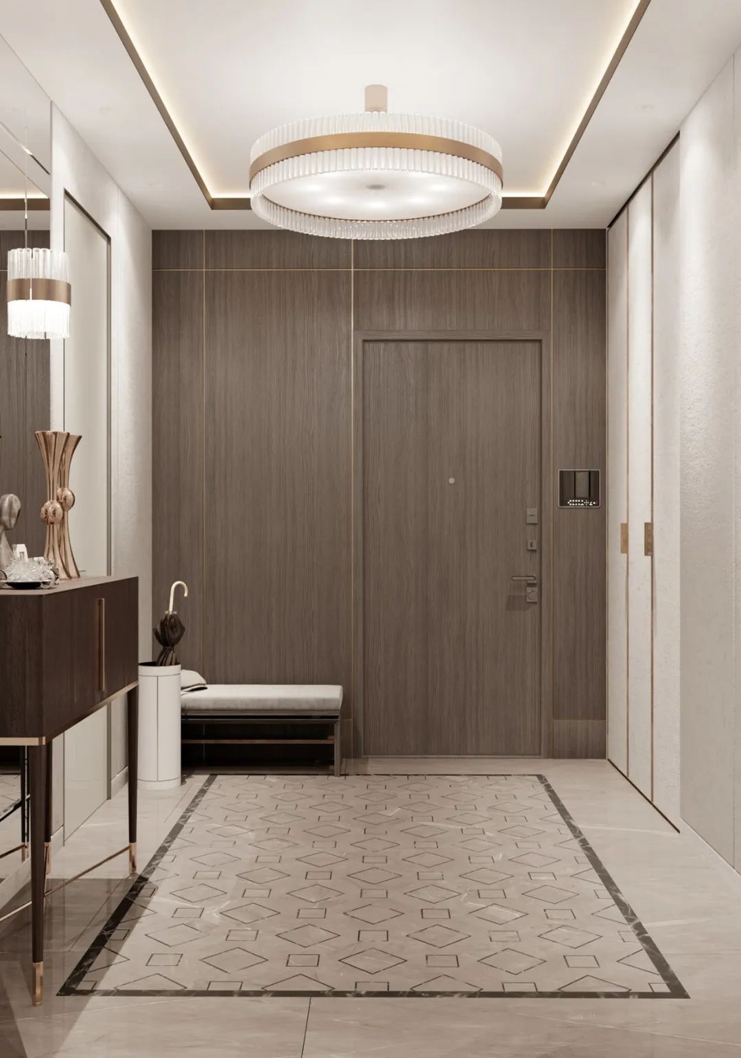 高级灰金属风格住宅丨俄罗斯丨俄罗斯圣彼得堡设计师 Gavriil Verbitsky-13