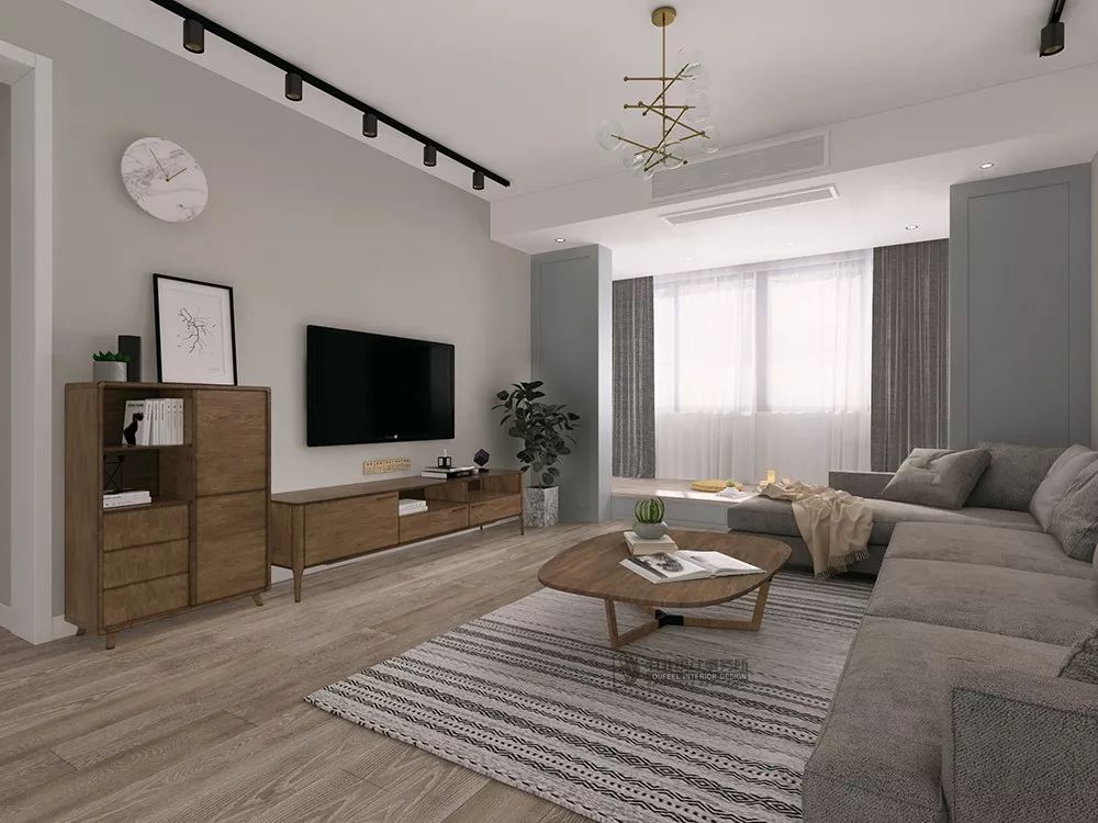 柳州华展华园日系北欧风家居设计,极简舒适,功能至上-23