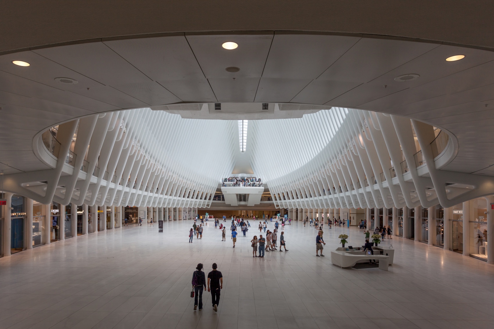 纽约世界贸易中心交通枢纽Oculus丨美国曼哈顿丨圣地亚哥·卡拉特拉瓦（Santiago Calatrava）-35