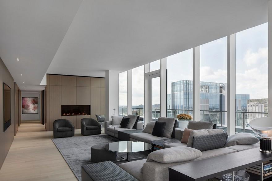 Belvedere Penthouse in Downtown Montreal / Desjardins Bherer-6