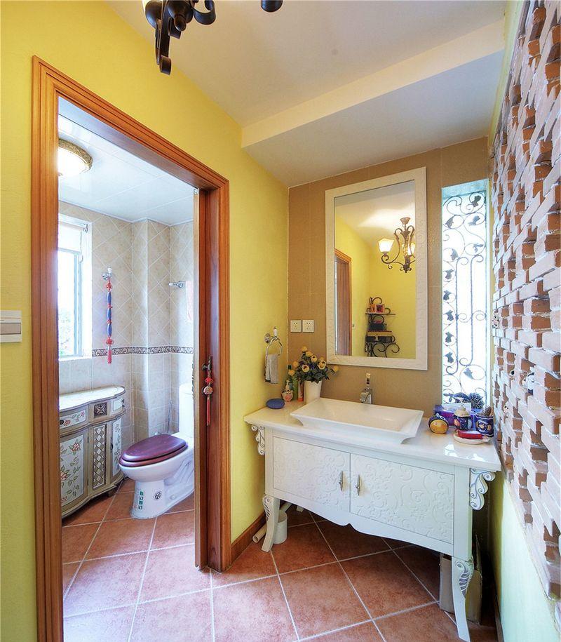 松江丽水馨庭别墅美式风格装修完工案例展示-31