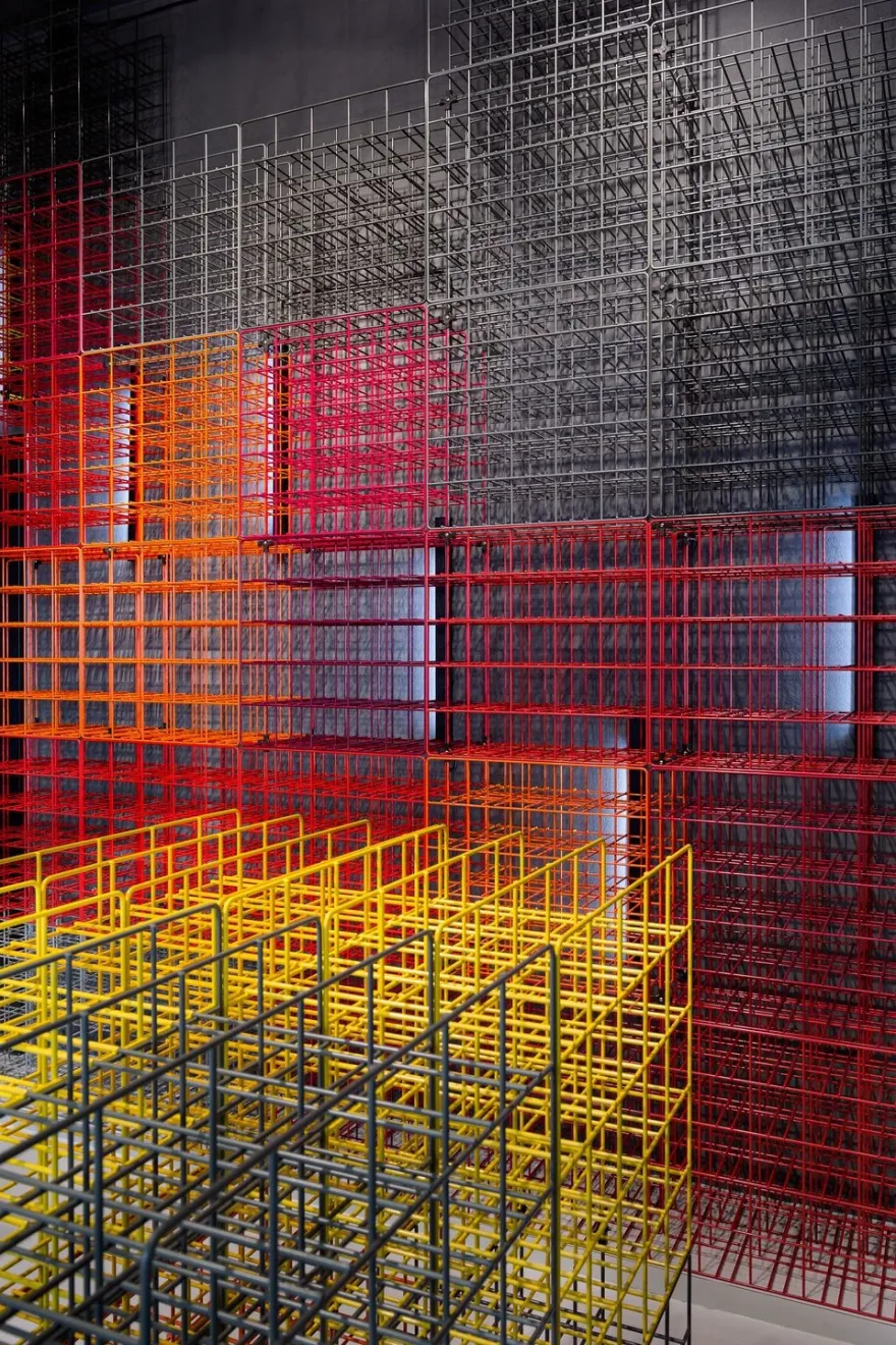 德国现代葡萄酒商店,"网格"创新展示方式-28