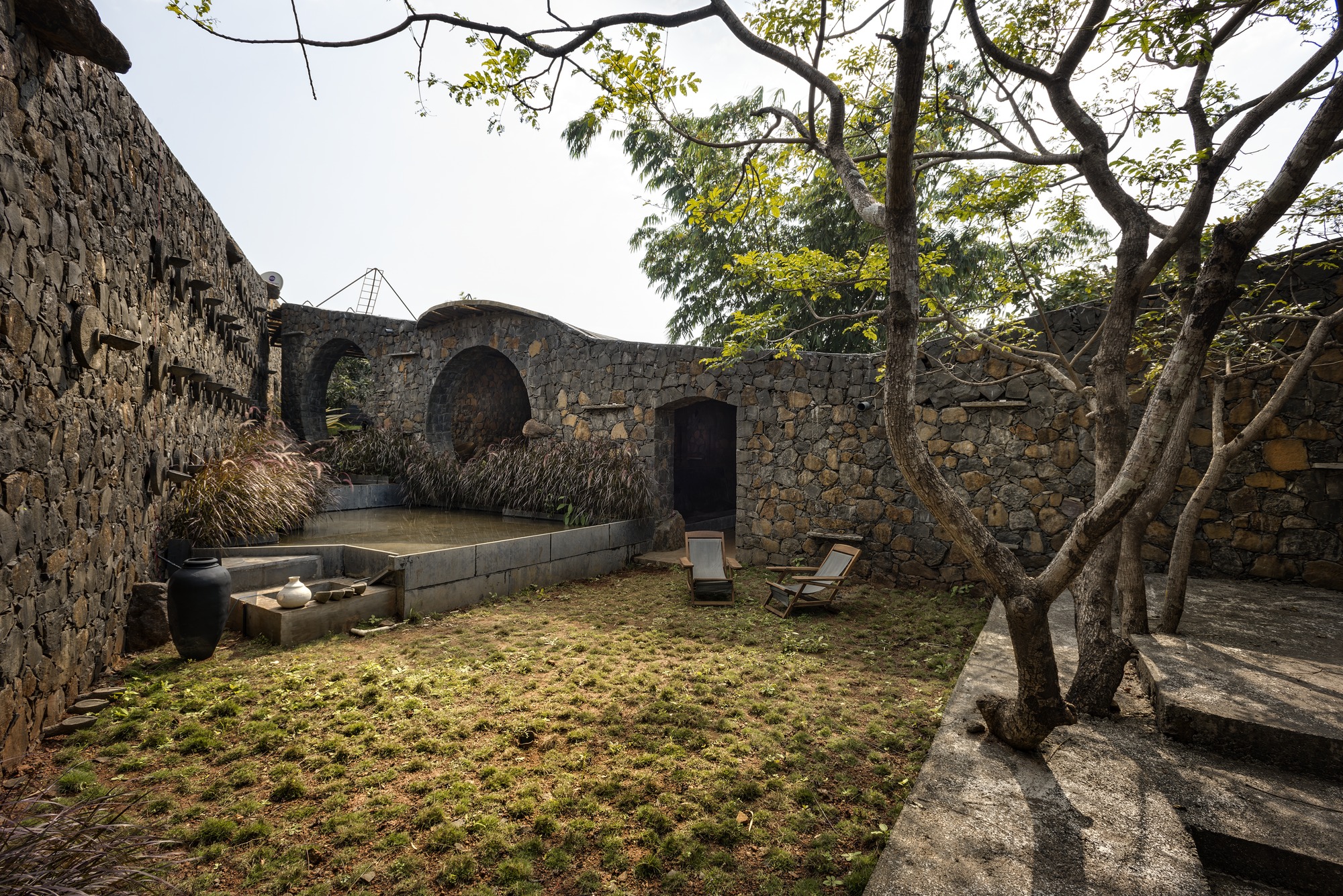 康丹静修度假村丨印度丨PMA madhushala-16