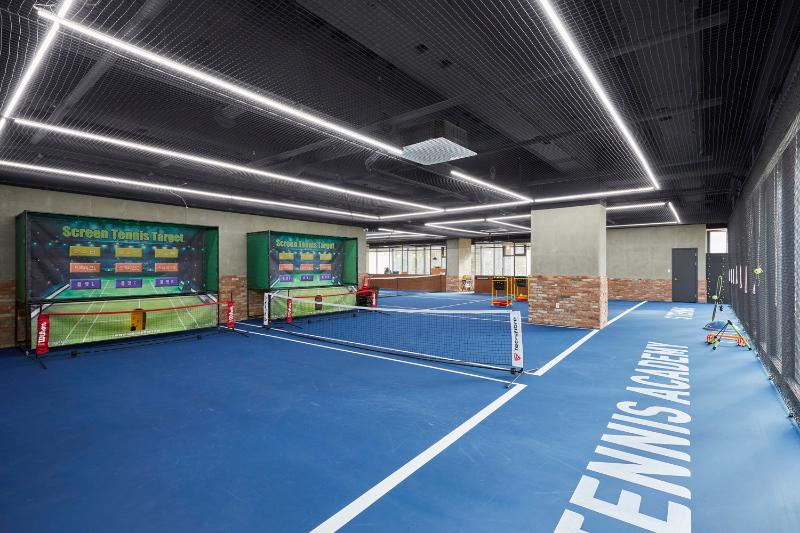 简约清新 106 平室内网球场馆设计-8