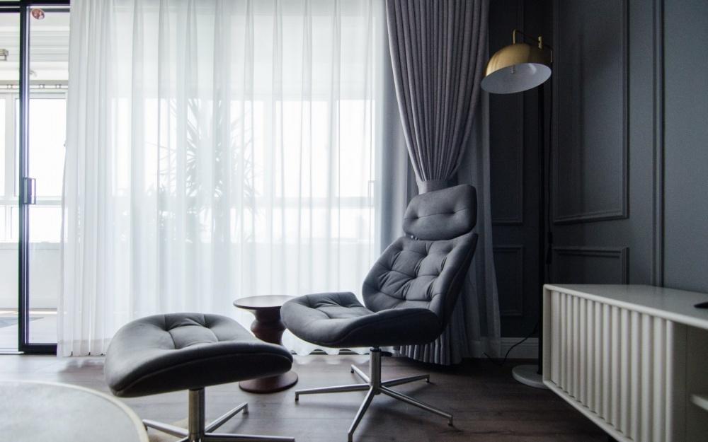 平层二手房翻新记 | 色彩与材质的巧妙搭配-12