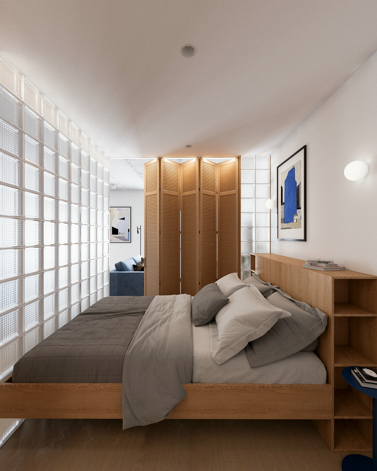 40㎡开放式空间设计-12