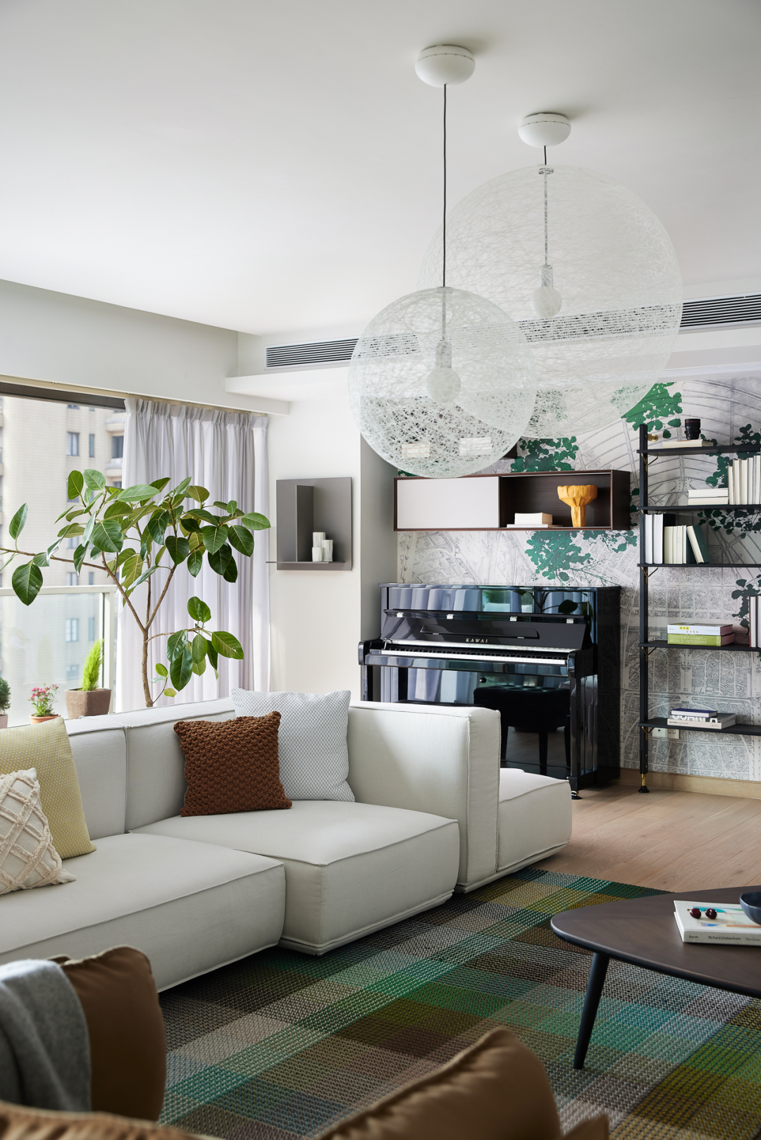 绿意盎然的大平层之家-17