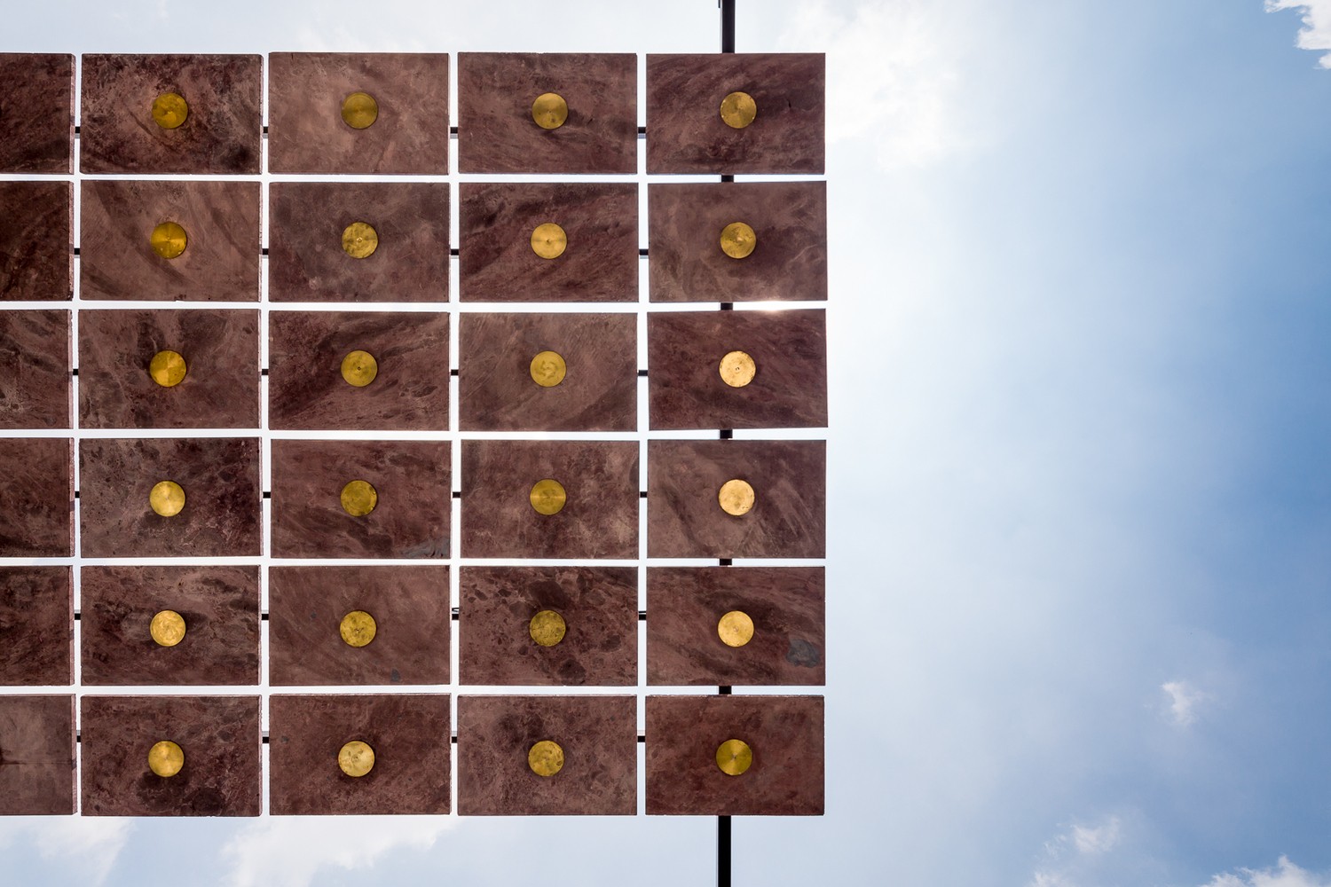 墨西哥城火山石板屋顶平台，打造城市上空的艺术品-3