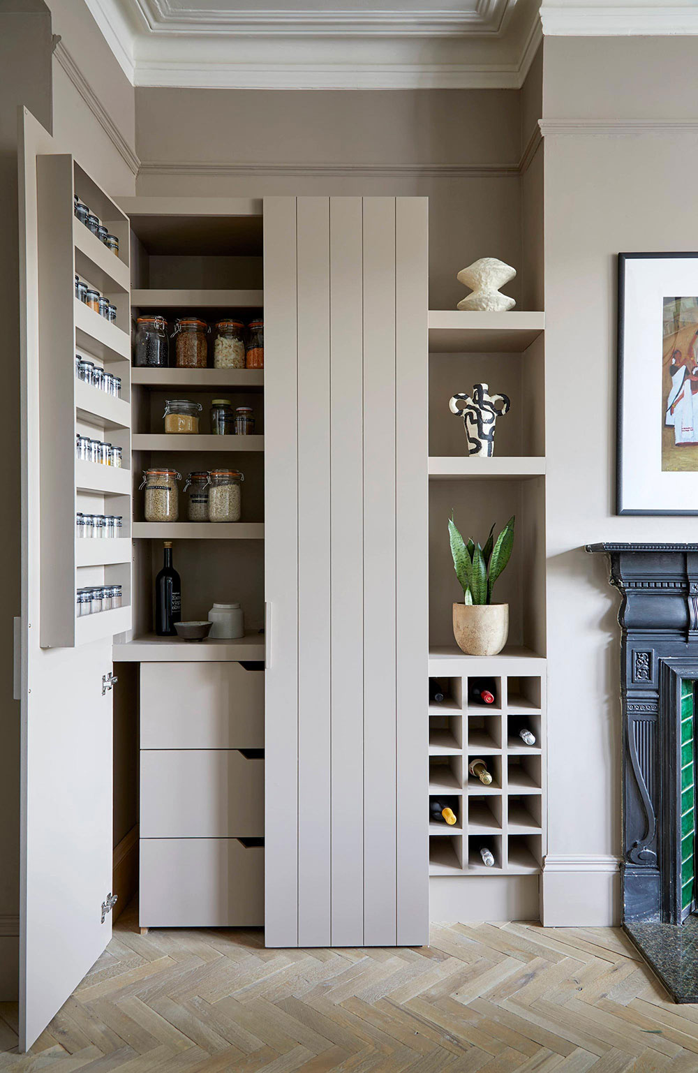 伦敦时尚温馨家庭住宅设计-16