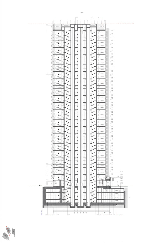 莫斯科先锋建筑群——Presnya City 住宅综合体-53