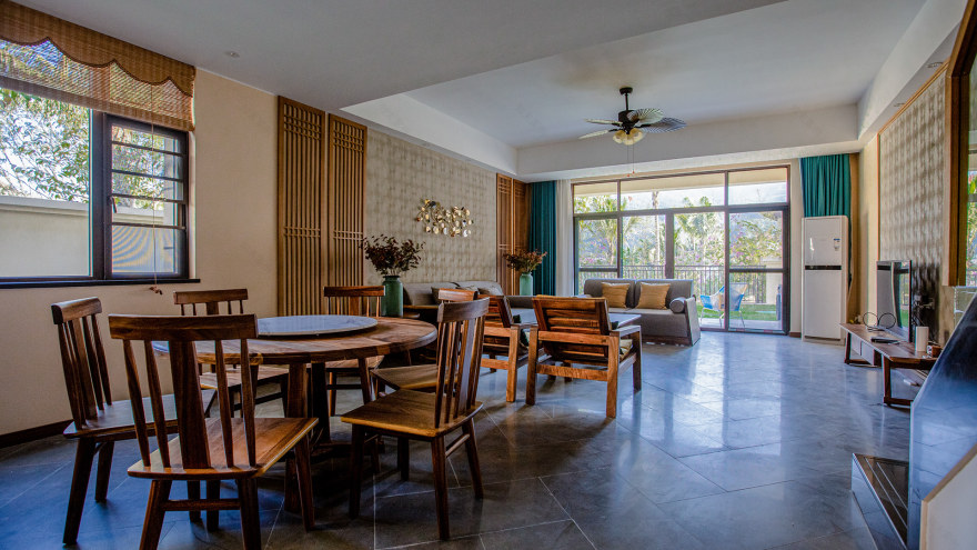 西双版纳雅居乐娜西水岸别墅软装设计改造丨中国西双版纳丨心砚斋(广州)-44