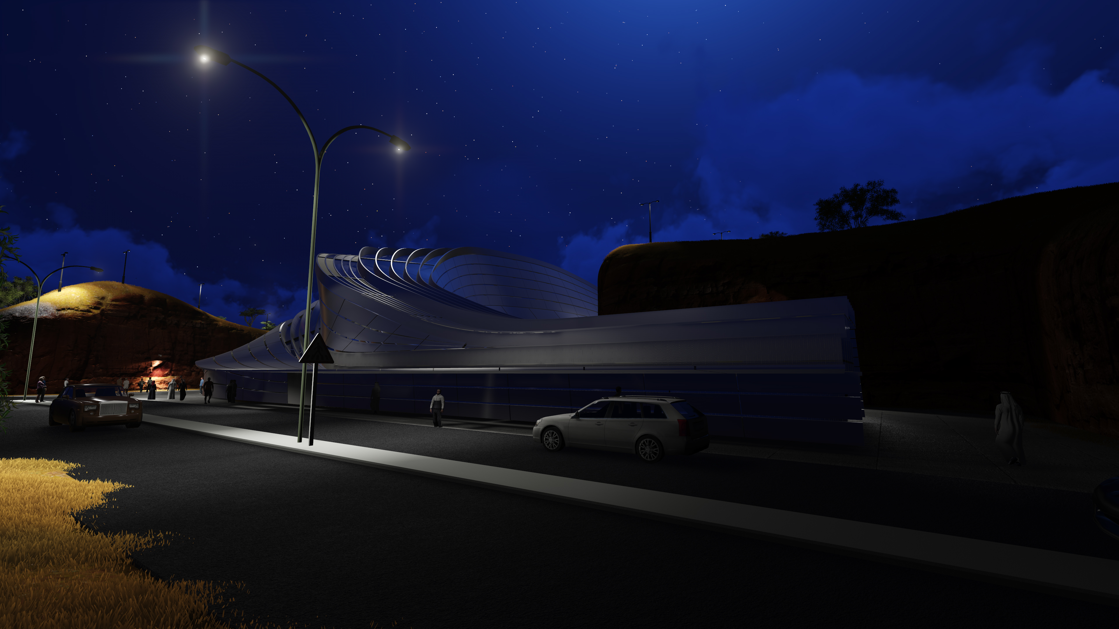 巴基斯坦自然历史博物馆 | 地形生成建筑-13