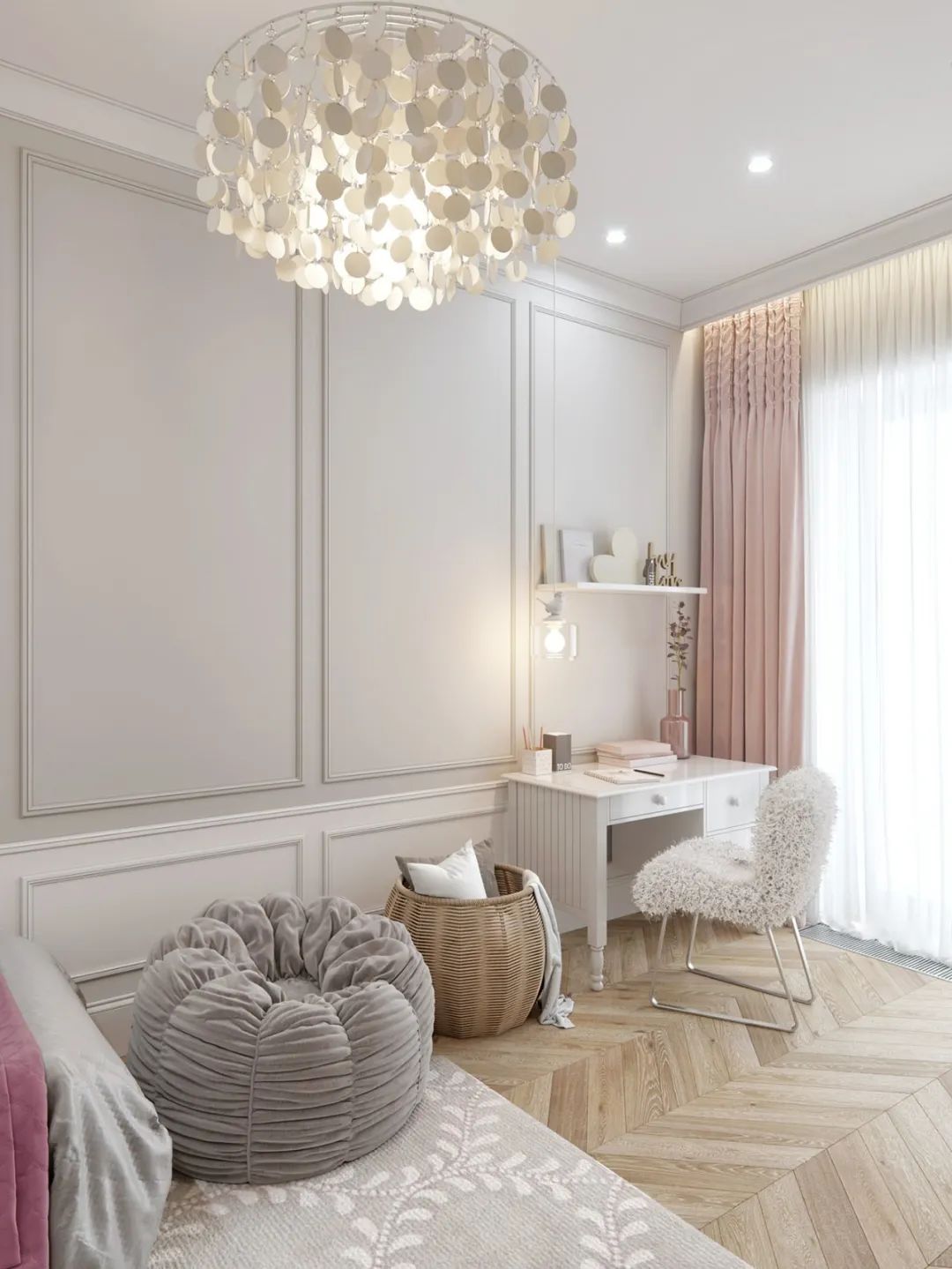 莫斯科现代轻奢高级质感的居住空间-38