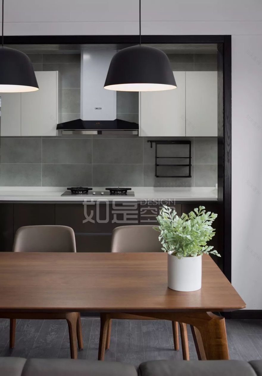 巧妙改动风水缺陷,打造 130 平现代套四双卫家居-18