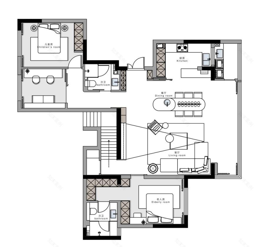 天回镇极简跃层住宅丨中国成都-11