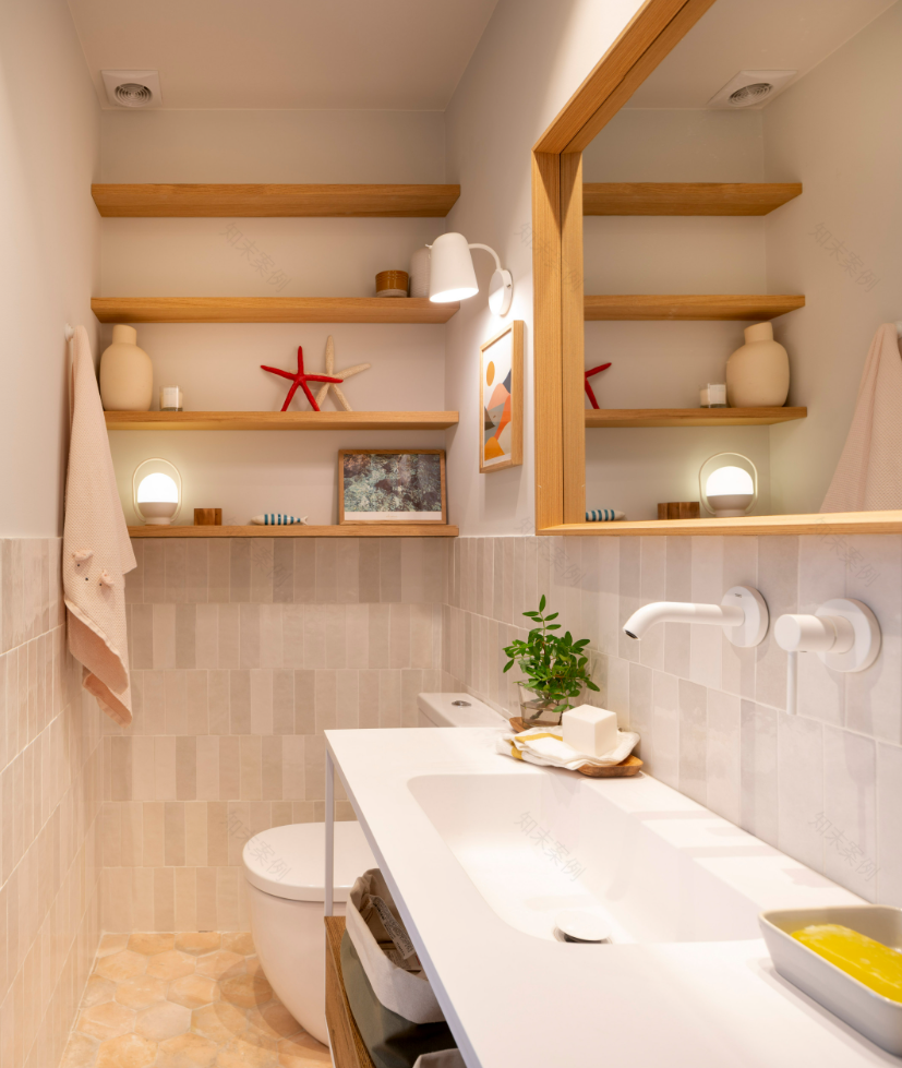 西班牙毕尔巴鄂大平层三口之家设计丨Sandra Vergara 工作室-20