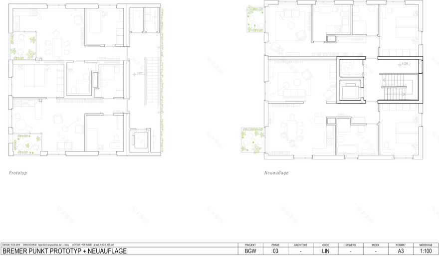 不来梅立方体 · 模块化预制木材系统实现多样化住房组合-91
