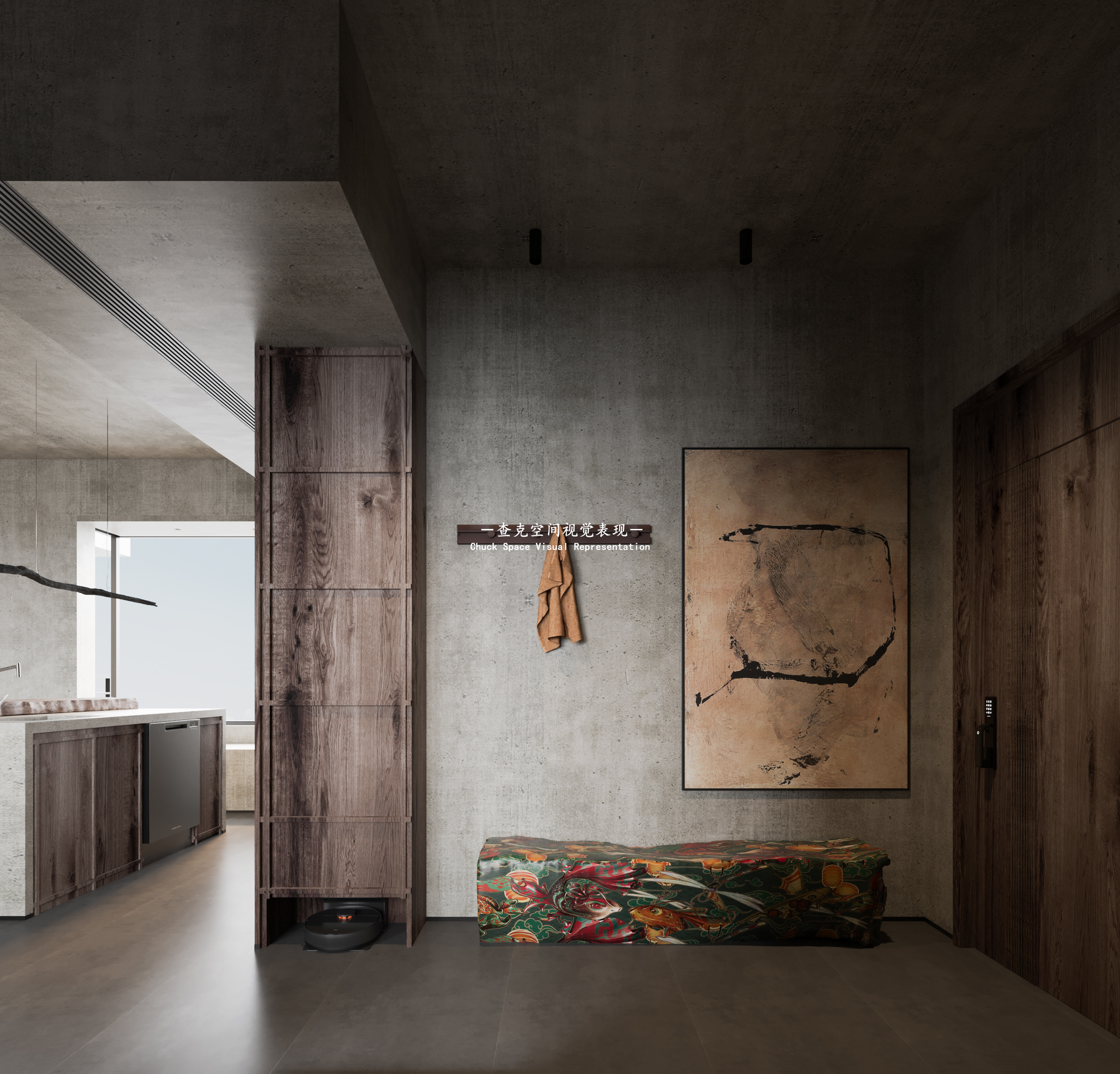 侘寂风住宅，一个敢想一个敢做-1