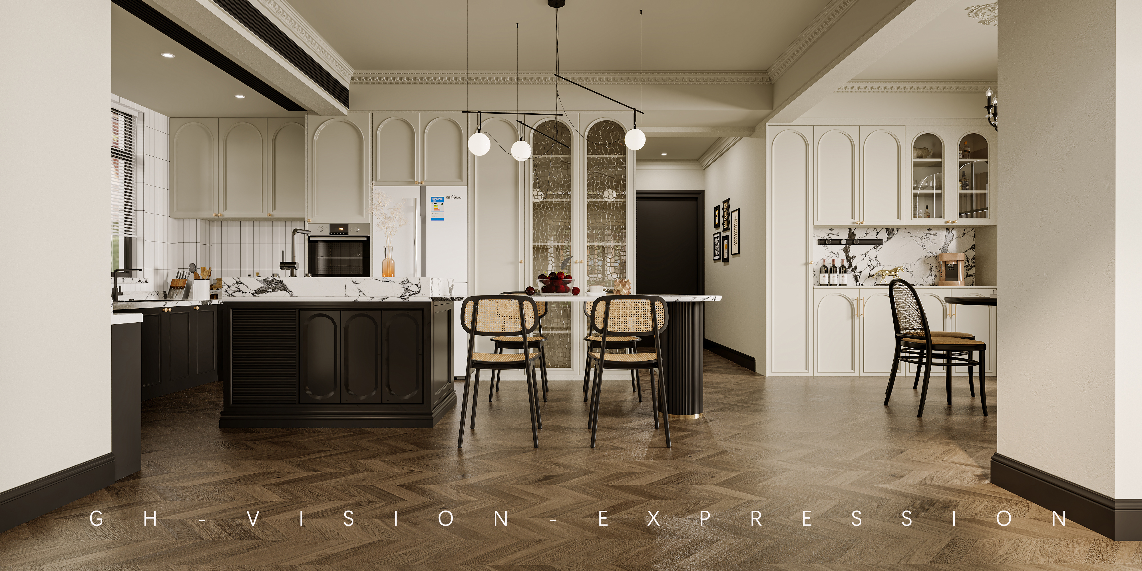 【GH-VISION】法式中古风效果图表现最新案例-4