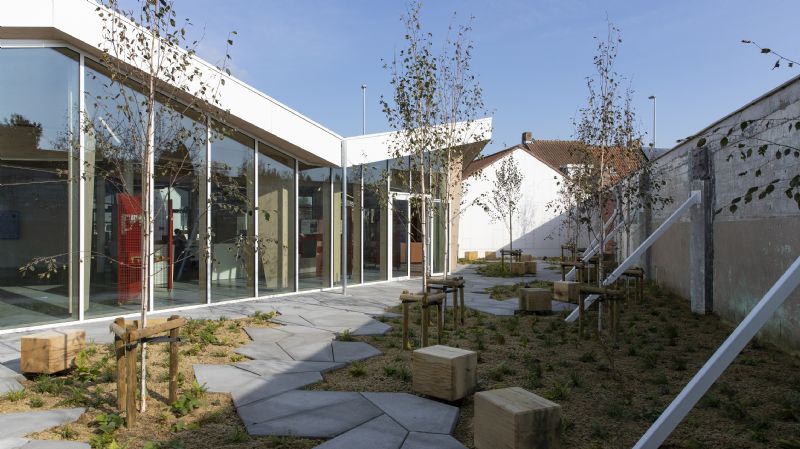 Acasus,可持续建筑知识中心丨比利时西佛兰德丨DENC!STUDIO-8