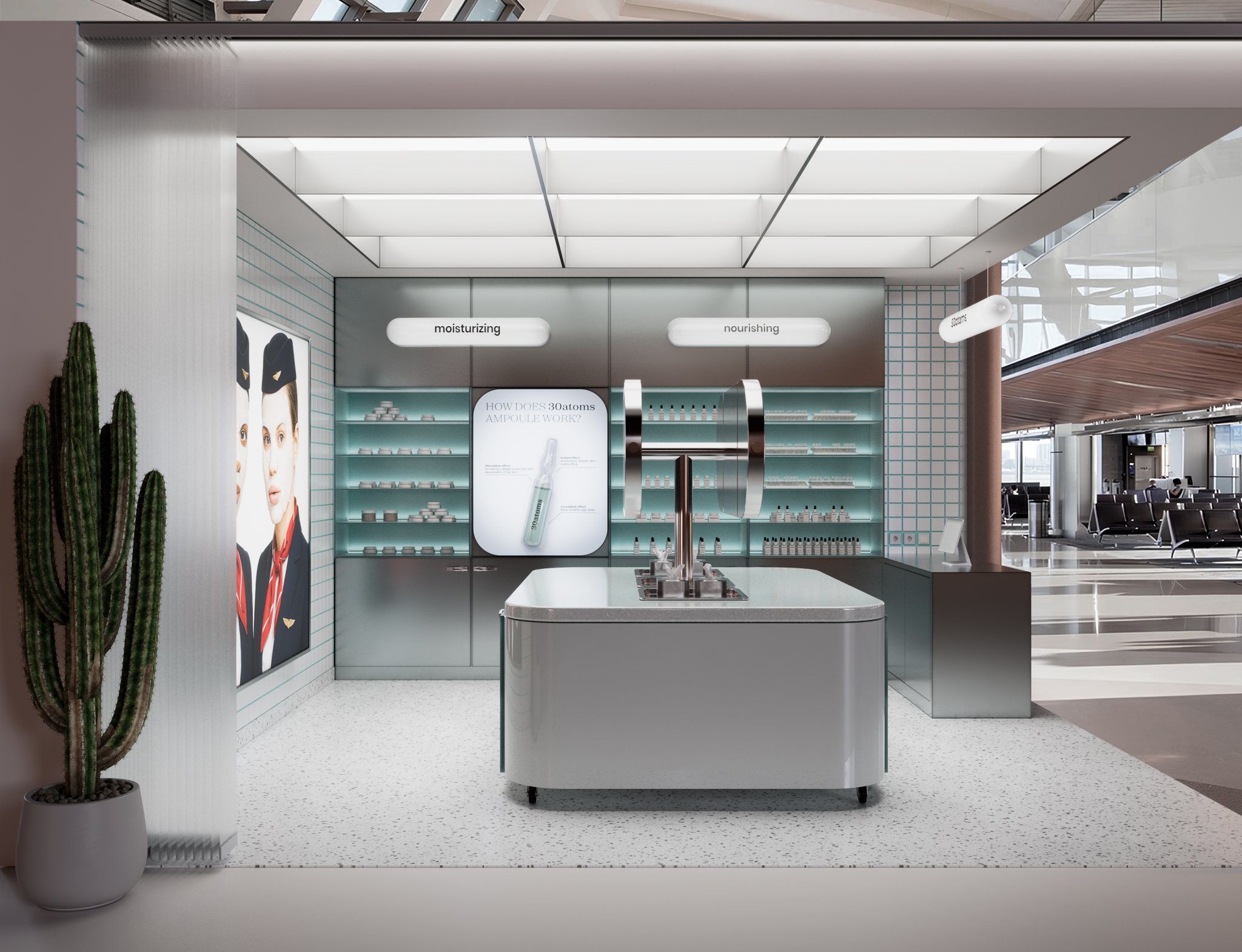 护肤品牌30atoms快闪店丨Kseniya Popova-17