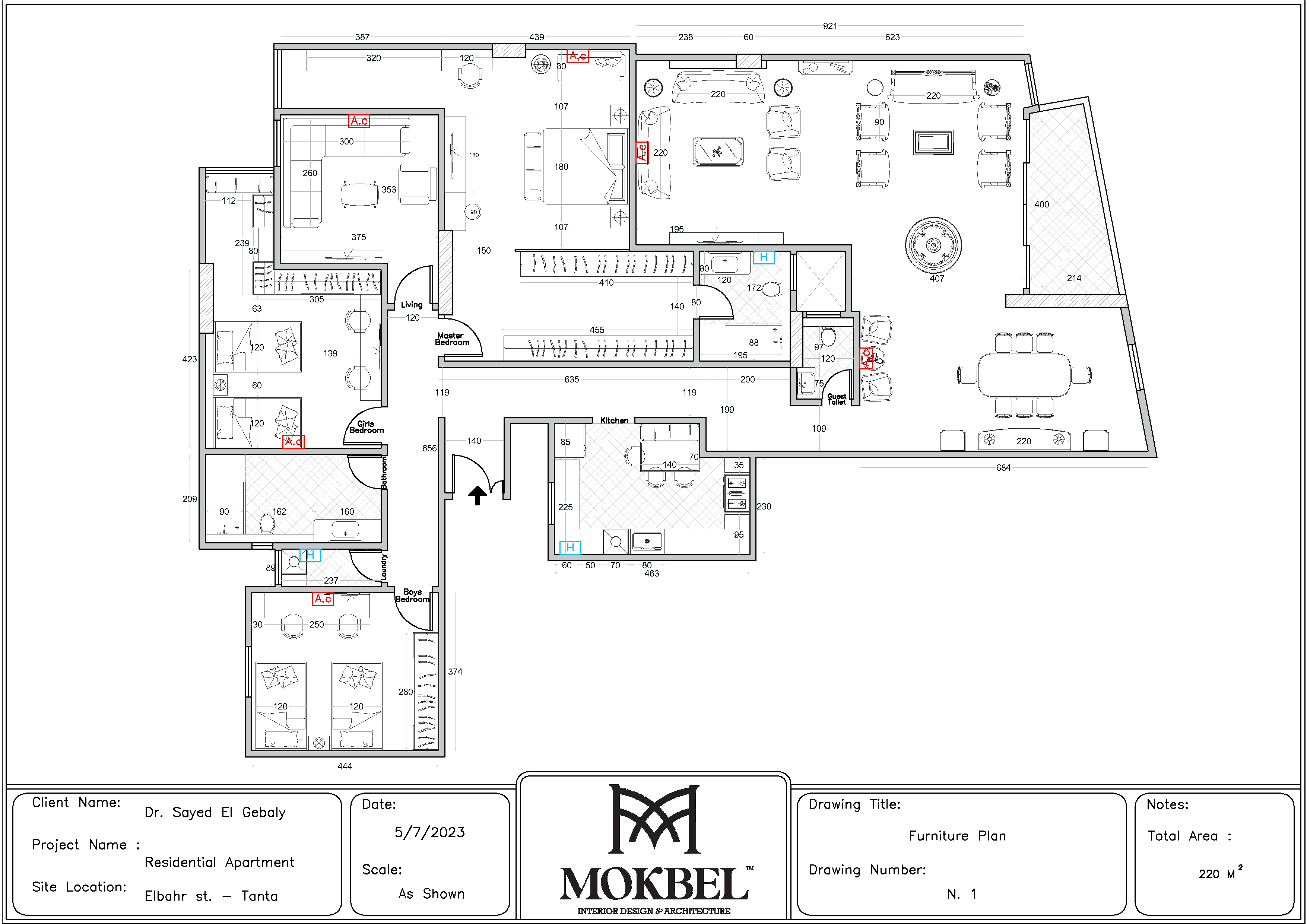 整套公寓二维设计-2