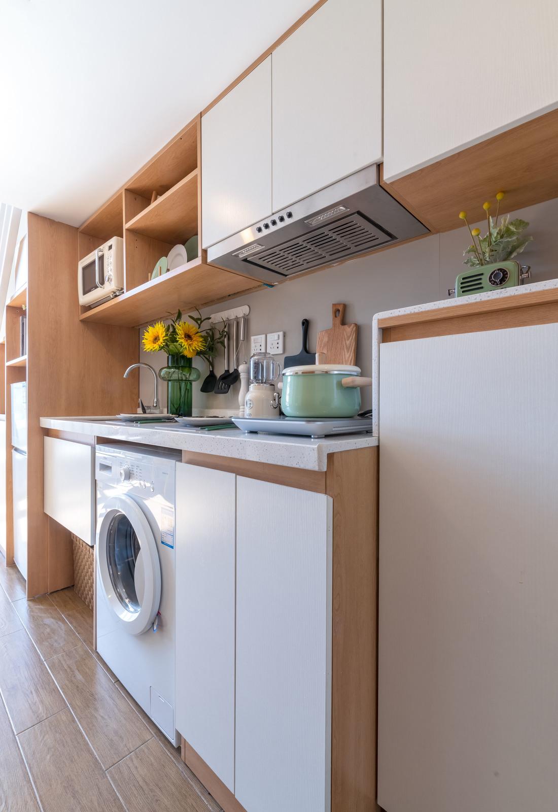 18㎡极致蜗居 loft公寓 设计-5