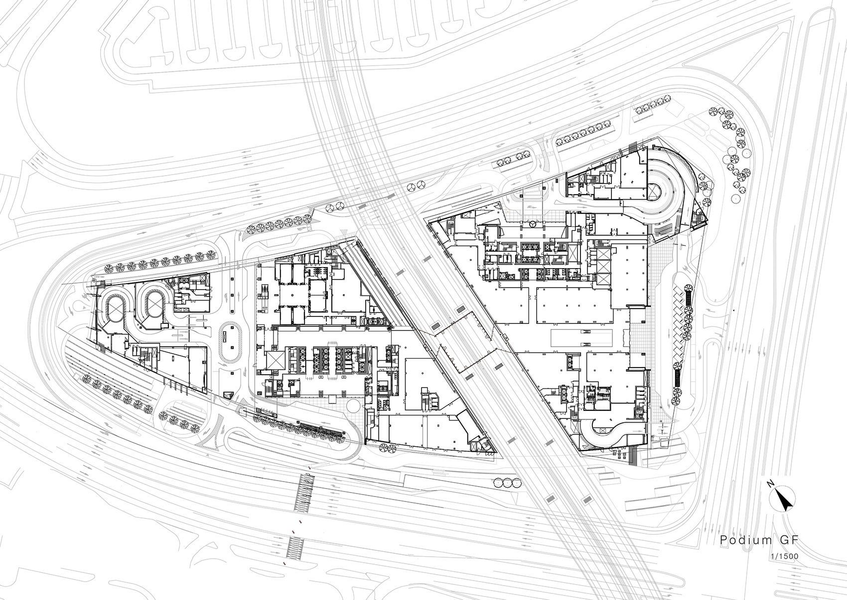 One Za’abeel 综合体丨阿联酋迪拜丨日建设计-39