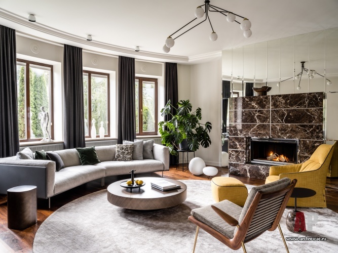 新莫斯科市特罗伊茨克两层住宅重建丨俄罗斯莫斯科丨阿纳斯塔西娅·斯滕贝格-15