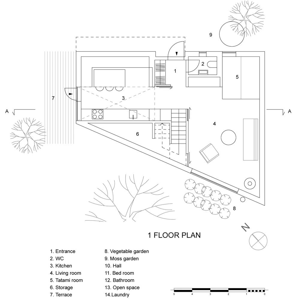 挪威 K 房子 | 小巧空间中的宽敞体验-25