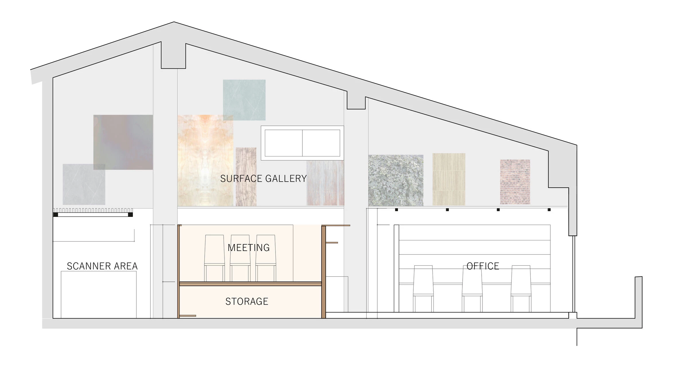 Designers FREE 表面画廊丨日本大阪丨Nakadoi 建筑师和工匠-29