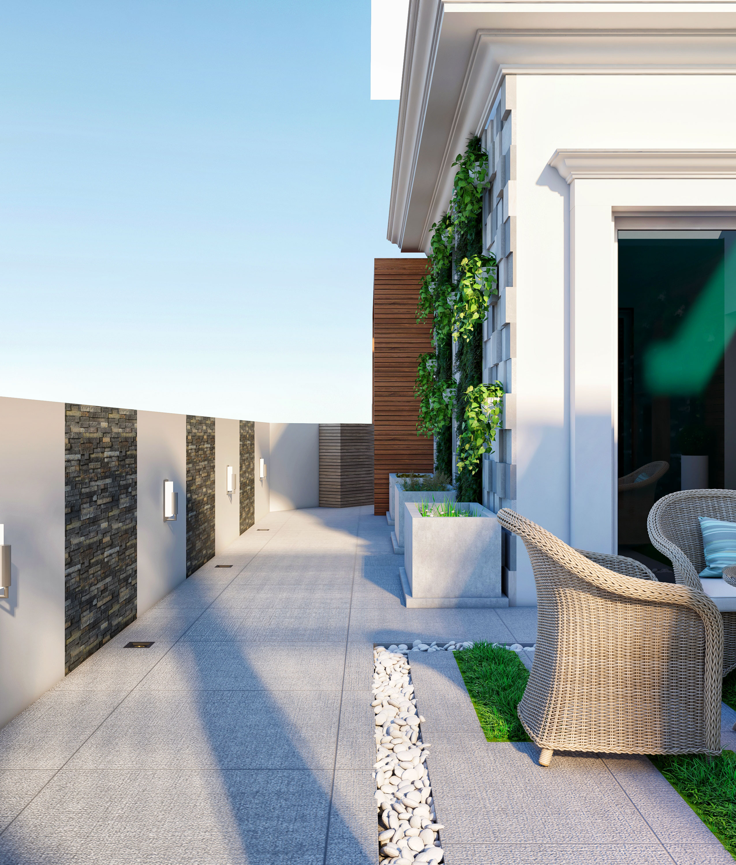 Mountain View Villas I Modern Roof Design-2