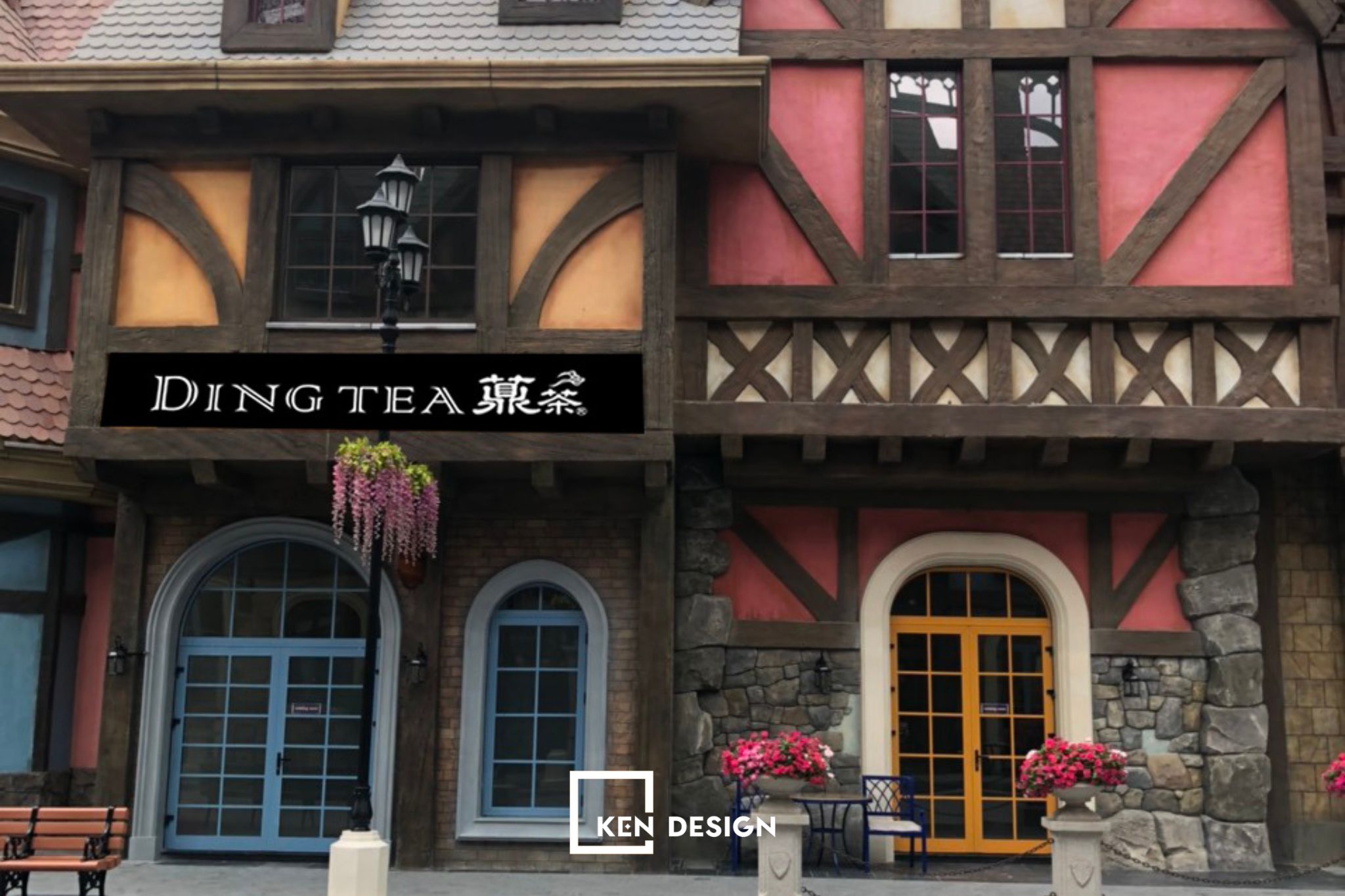 Khám phá thiết kế quán trà sữa Ding Tea tại Vin Wonder Phú Quốc-7