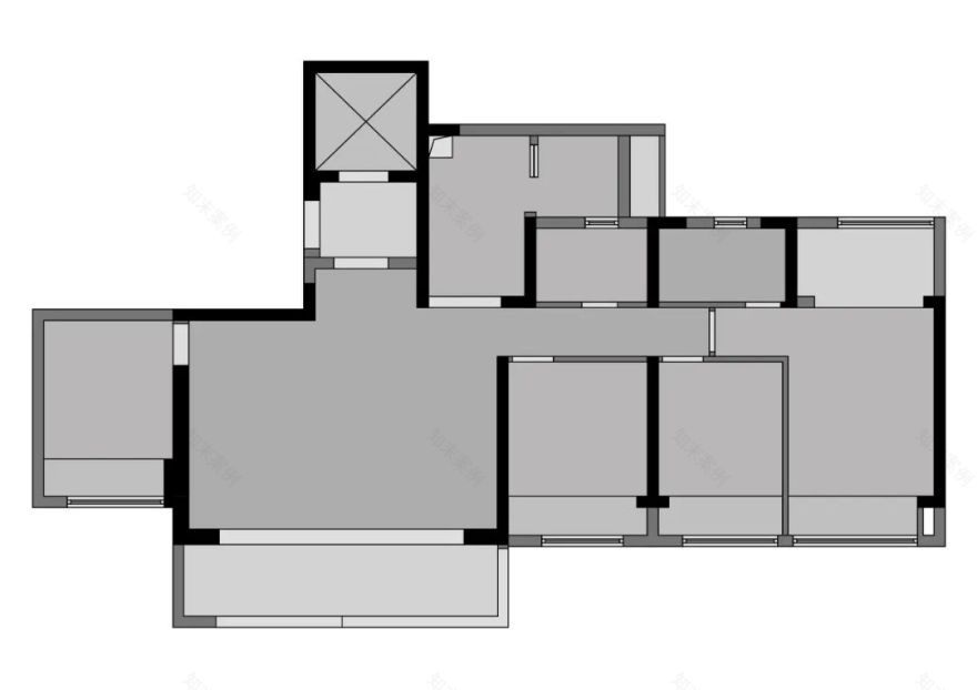 120㎡高楼层三口之家改造案例丨中国重庆-5